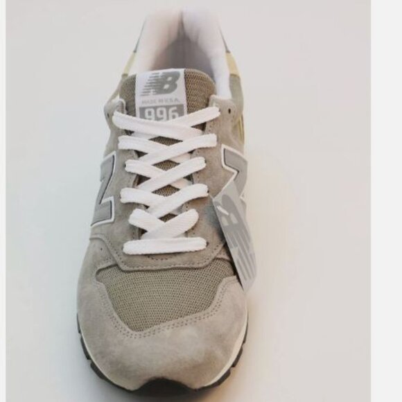 New Balance 996 Men\'s Shoes U996GR Made in USA Grey Silver Sneakers Size 11 main image 4